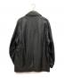 OLD GAP (オールドギャップ) カウレザー Pコート ブラック サイズ:S：13000円