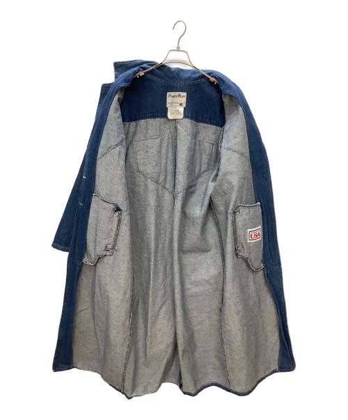 PIONEER WEAR（パイオニアウェア）PIONEER WEAR (パイオニアウェア) デニムコート インディゴ サイズ:12の古着・服飾アイテム