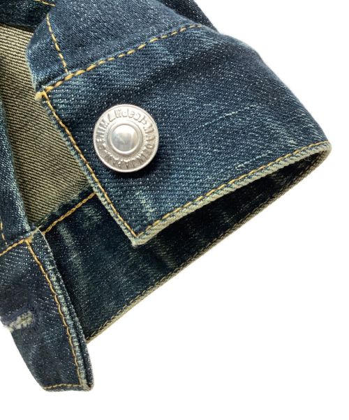 lideal（リディアル）lideal (リディアル) デニムジャケット ブルー サイズ:Sの古着・服飾アイテム