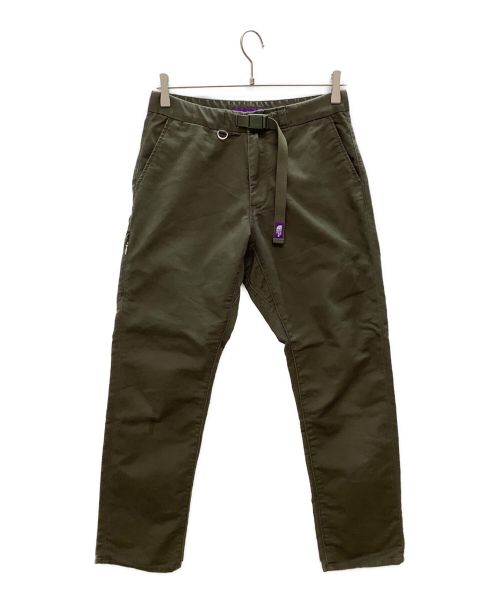 THE NORTHFACE PURPLELABEL（ザ・ノースフェイス パープルレーベル）THE NORTHFACE PURPLELABEL (ザ・ノースフェイス パープルレーベル)  ストレッチツイル テーパードパンツ オリーブ サイズ:WSの古着・服飾アイテム