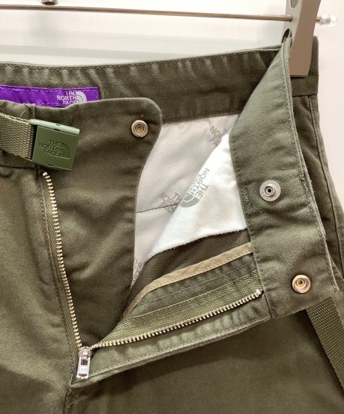THE NORTHFACE PURPLELABEL（ザ・ノースフェイス パープルレーベル）THE NORTHFACE PURPLELABEL (ザ・ノースフェイス パープルレーベル)  ストレッチツイル テーパードパンツ オリーブ サイズ:WSの古着・服飾アイテム