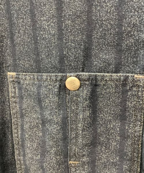RRL（ダブルアールエル）RRL (ダブルアールエル) LOWELL JKT-LINED-SHIRT JACKET ネイビー サイズ:XXLの古着・服飾アイテム