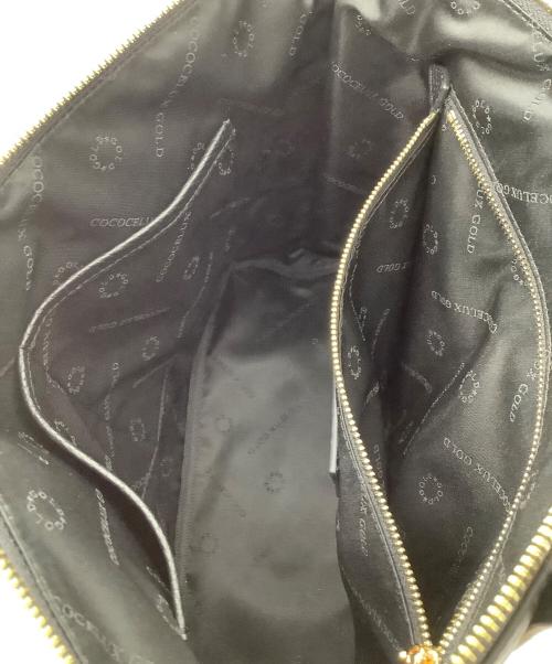 COCOCELUX GOLD（ココセリュックスゴールド）COCOCELUX GOLD (ココセリュックスゴールド) ナイロントートバッグ ブラックの古着・服飾アイテム
