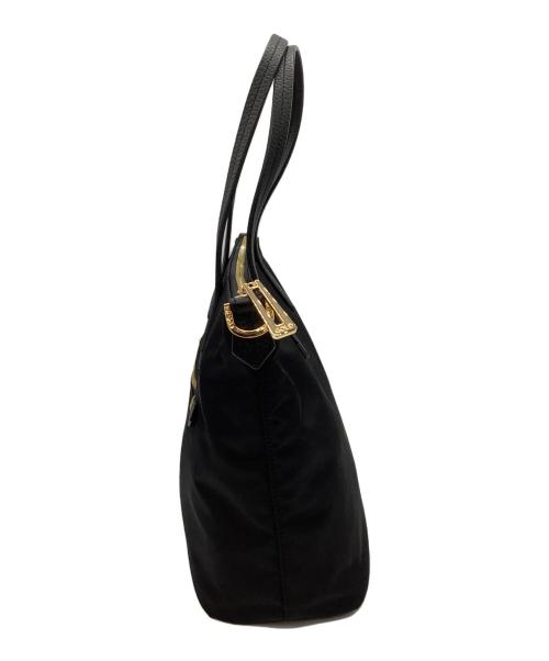 COCOCELUX GOLD（ココセリュックスゴールド）COCOCELUX GOLD (ココセリュックスゴールド) ナイロントートバッグ ブラックの古着・服飾アイテム