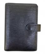 LOUIS VUITTONルイ ヴィトン）の古着「手帳カバー」｜ブラック