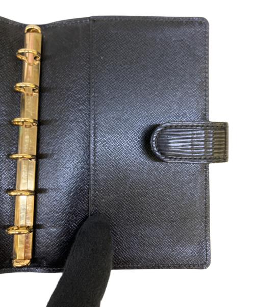 LOUIS VUITTON（ルイ ヴィトン）LOUIS VUITTON (ルイ ヴィトン) 手帳カバー ブラックの古着・服飾アイテム