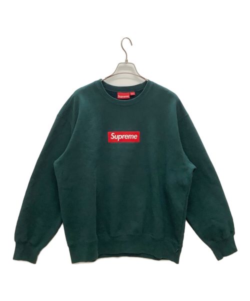 SUPREME（シュプリーム）SUPREME (シュプリーム) ボックスロゴスウェット グリーン サイズ:Ｌの古着・服飾アイテム
