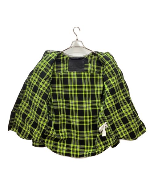 DIESEL（ディーゼル）DIESEL (ディーゼル) デニムジャケット インディゴ×グリーン サイズ:Sの古着・服飾アイテム