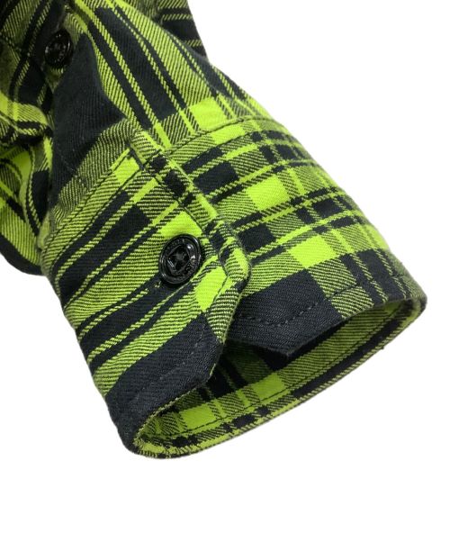 DIESEL（ディーゼル）DIESEL (ディーゼル) デニムジャケット インディゴ×グリーン サイズ:Sの古着・服飾アイテム