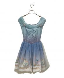 SECRET HONEY×DISNEY（シークレットハニー×ディズニー）の古着「シンデレラ ワンピース」｜ブルー