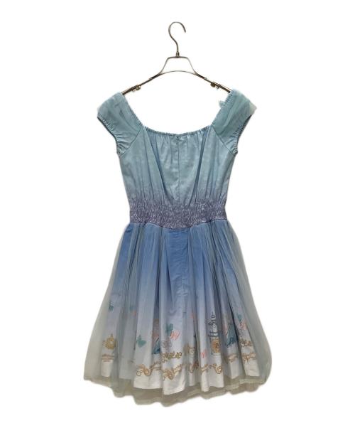 SECRET HONEY（シークレットハニー）SECRET HONEY (シークレットハニー) Disney (ディズニー) シンデレラ ワンピース ブルー サイズ:2の古着・服飾アイテム