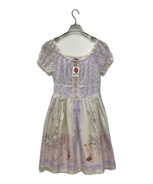 SECRET HONEY（シークレットハニー）SECRET HONEY (シークレットハニー) Disney (ディズニー) ラプンツェル ワンピース パープル サイズ:2 未使用品の古着・服飾アイテム