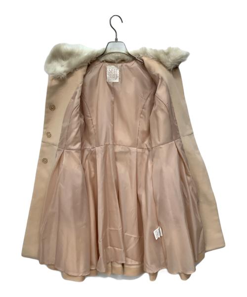 SECRET HONEY（シークレットハニー）SECRET HONEY (シークレットハニー) Disney (ディズニー) コート アイボリー サイズ:2 未使用品の古着・服飾アイテム