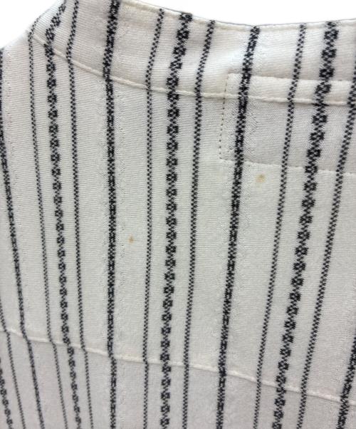 RRL（ダブルアールエル）RRL (ダブルアールエル) ストライプシャツ ホワイト×ブラック サイズ:XXLの古着・服飾アイテム