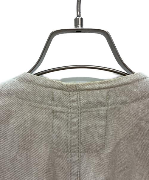 NIGEL CABOURN（ナイジェルケーボン）NIGEL CABOURN (ナイジェルケーボン) リネンベスト アイボリー サイズ:48の古着・服飾アイテム