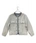 Maison Margiela (メゾンマルジェラ) ビアンケット ペンキ デニム ジャケット ホワイト サイズ:52：55000円