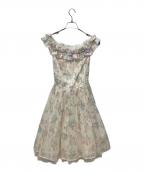 SECRET HONEY×DISNEYシークレットハニー×ディズニー）の古着「ジゼルワンピース ‐魔法にかけられて-」｜ホワイト