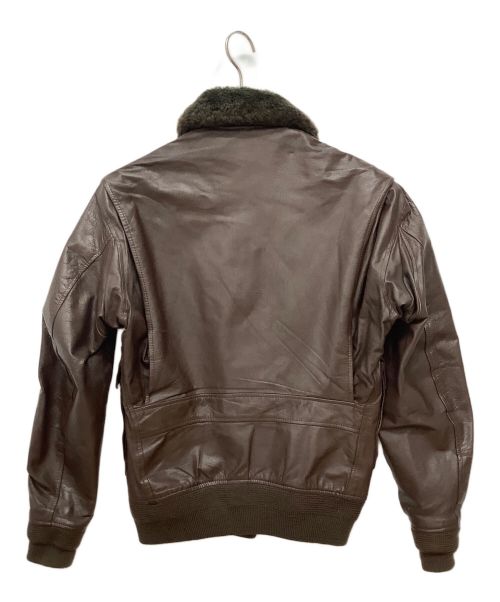Willis&Geiger（ウィルスガイガー）Willis&Geiger (ウィルスガイガー) G-1フライトジャケット ブラウン サイズ:38の古着・服飾アイテム