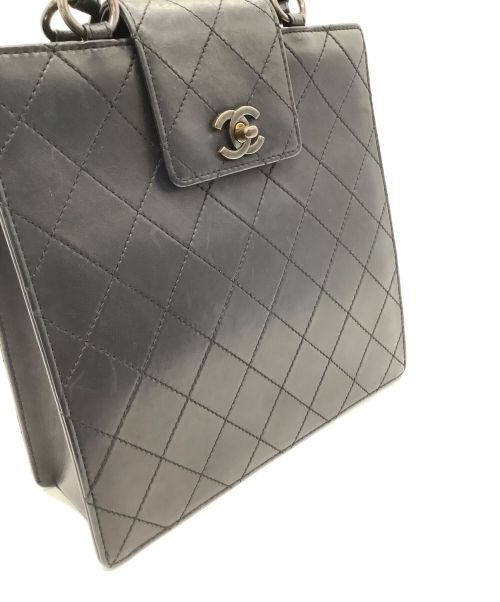 CHANEL（シャネル）CHANEL (シャネル) ハンドバッグ ブラックの古着・服飾アイテム