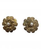 CHANELシャネル）の古着「フラワーパールイヤリング」