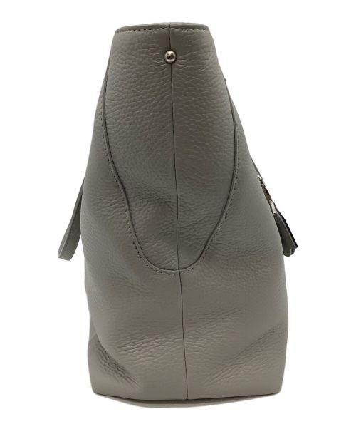 BEAUGRAND（ボーグラン）BEAUGRAND (ボーグラン) トートバッグ グレー×アイスブルーの古着・服飾アイテム