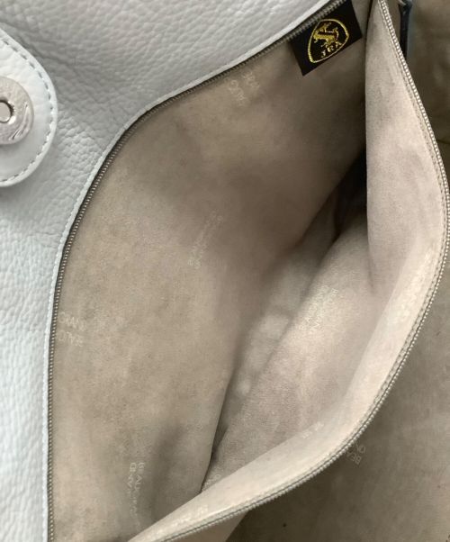 BEAUGRAND（ボーグラン）BEAUGRAND (ボーグラン) トートバッグ グレー×アイスブルーの古着・服飾アイテム