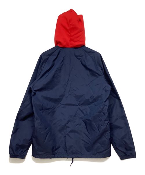 adidas Originals（アディダスオリジナル）adidas Originals (アディダスオリジナル) NY Windbreaker JKT ネイビー×レッド サイズ:095 173㎝の古着・服飾アイテム