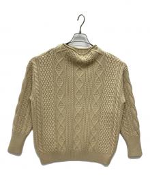 BATONER（バトナ―）の古着「SIGNATURE CREW NECK」｜ベージュ