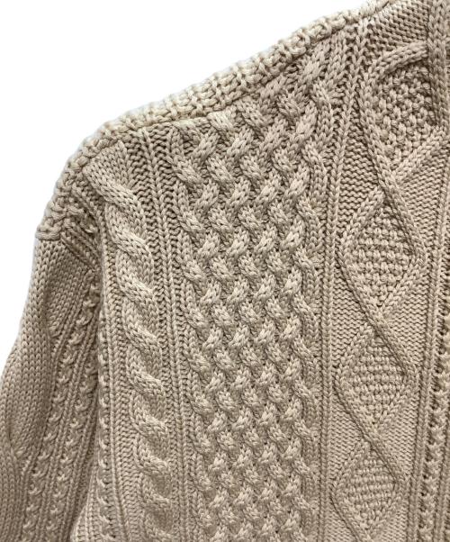 BATONER（バトナ―）BATONER (バトナ―) SIGNATURE CREW NECK ベージュ サイズ:Freeの古着・服飾アイテム