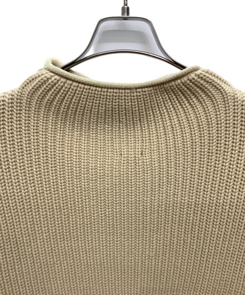 BATONER（バトナ―）BATONER (バトナ―) SIGNATURE CREW NECK ベージュ サイズ:Freeの古着・服飾アイテム