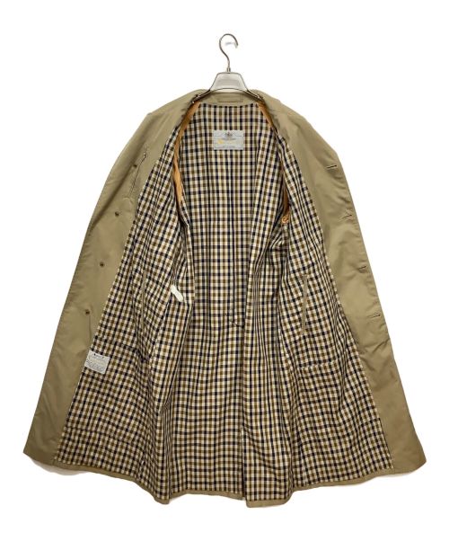 Aquascutum（アクアスキュータム）Aquascutum (アクアスキュータム) ステンカラーコート ベージュ サイズ:-の古着・服飾アイテム