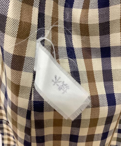 Aquascutum（アクアスキュータム）Aquascutum (アクアスキュータム) ステンカラーコート ベージュ サイズ:-の古着・服飾アイテム