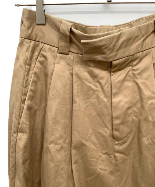 SCYEBASICS（サイベーシックス）SCYEBASICS (サイベーシックス) サンホアキンコットンミディスカート ベージュ サイズ:38の古着・服飾アイテム