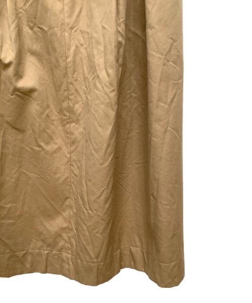 SCYEBASICS（サイベーシックス）SCYEBASICS (サイベーシックス) サンホアキンコットンミディスカート ベージュ サイズ:38の古着・服飾アイテム