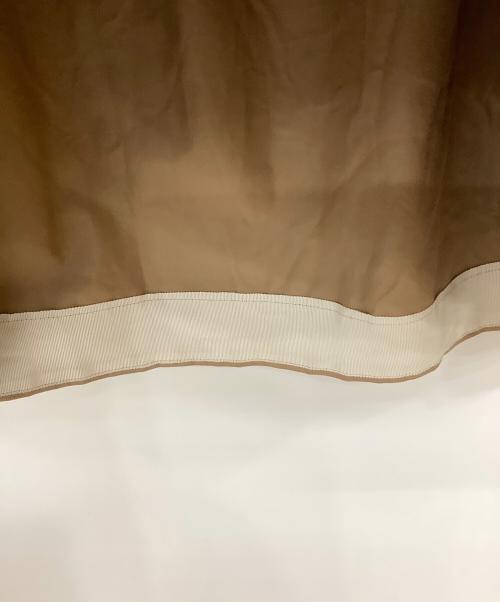 SCYEBASICS（サイベーシックス）SCYEBASICS (サイベーシックス) サンホアキンコットンミディスカート ベージュ サイズ:38の古着・服飾アイテム