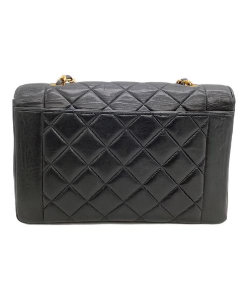 CHANEL（シャネル）CHANEL (シャネル) チェーンショルダーバッグ マトラッセ ダイアナ ブラックの古着・服飾アイテム