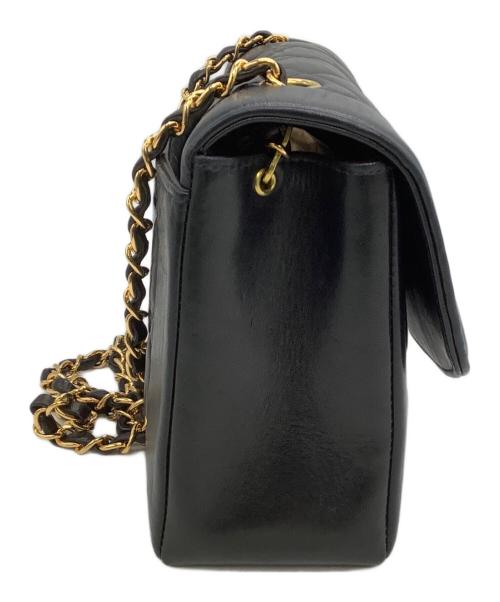 CHANEL（シャネル）CHANEL (シャネル) チェーンショルダーバッグ マトラッセ ダイアナ ブラックの古着・服飾アイテム