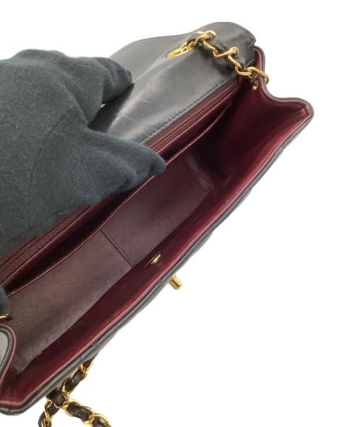 CHANEL（シャネル）CHANEL (シャネル) チェーンショルダーバッグ マトラッセ ダイアナ ブラックの古着・服飾アイテム