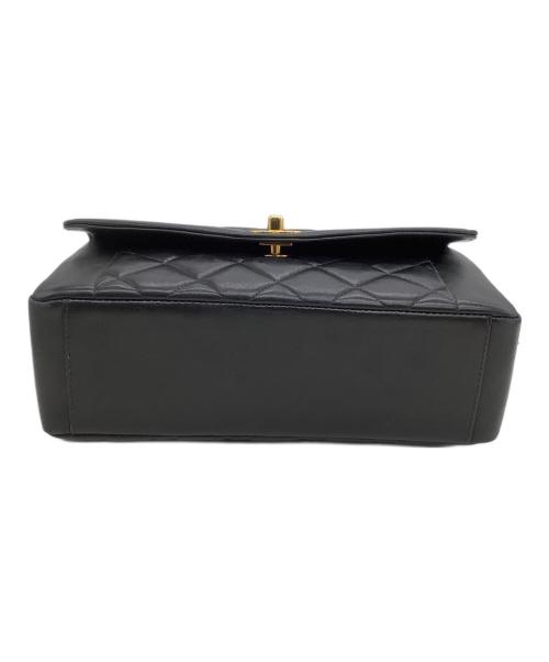 CHANEL（シャネル）CHANEL (シャネル) チェーンショルダーバッグ マトラッセ ダイアナ ブラックの古着・服飾アイテム