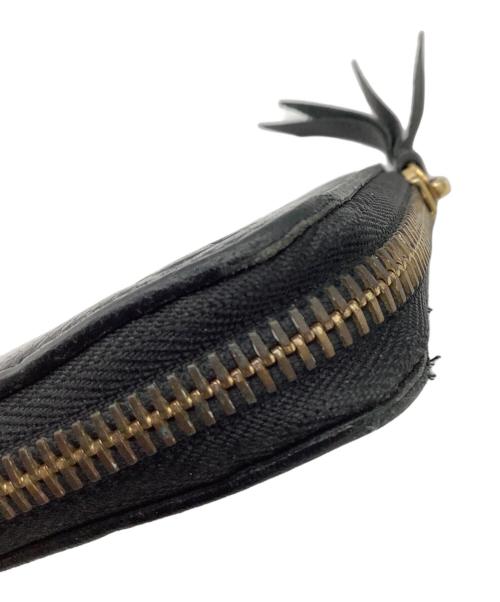 LOUIS VUITTON（ルイ ヴィトン）LOUIS VUITTON (ルイ ヴィトン) ポルトフォイユ・クレマンス　モノグラム・アンプラント　 ブラックの古着・服飾アイテム