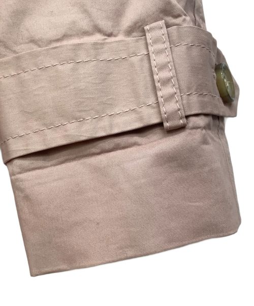 COACH（コーチ）COACH (コーチ) ショートトレンチコート ライトピンク サイズ:Mの古着・服飾アイテム