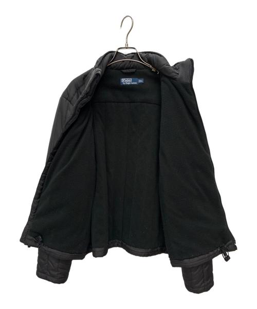 POLO RALPH LAUREN（ポロ・ラルフローレン）POLO RALPH LAUREN (ポロ・ラルフローレン) 中綿ジャケット ブラック サイズ:LLの古着・服飾アイテム