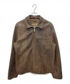 wilsons leatherウィルソンズレザー）の古着「レザージャケット」｜ブラウン