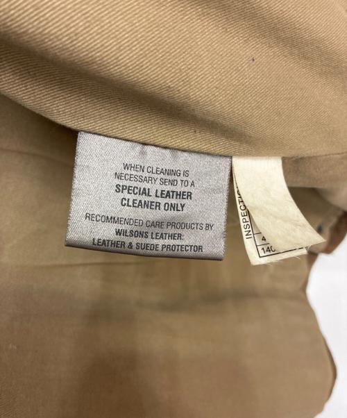 wilsons leather（ウィルソンズレザー）wilsons leather (ウィルソンズレザー) レザージャケット ブラウン サイズ:Mの古着・服飾アイテム