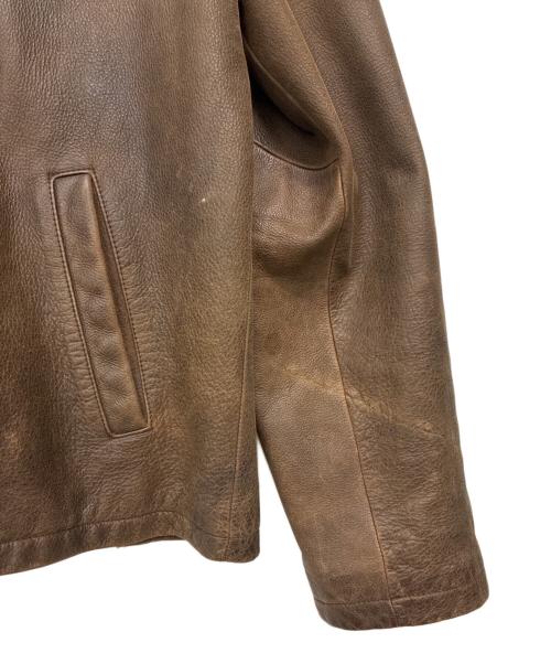 wilsons leather（ウィルソンズレザー）wilsons leather (ウィルソンズレザー) レザージャケット ブラウン サイズ:Mの古着・服飾アイテム