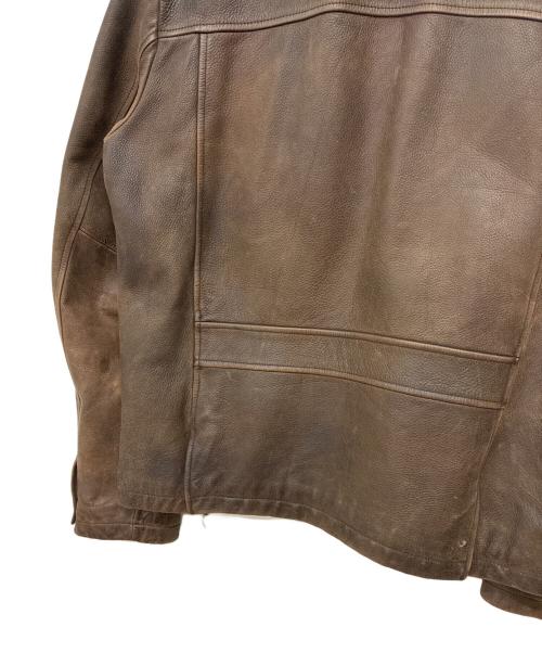 wilsons leather（ウィルソンズレザー）wilsons leather (ウィルソンズレザー) レザージャケット ブラウン サイズ:Mの古着・服飾アイテム