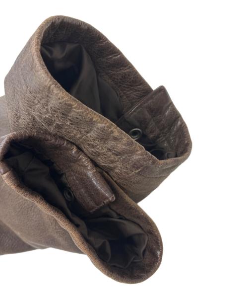 wilsons leather（ウィルソンズレザー）wilsons leather (ウィルソンズレザー) レザージャケット ブラウン サイズ:Mの古着・服飾アイテム