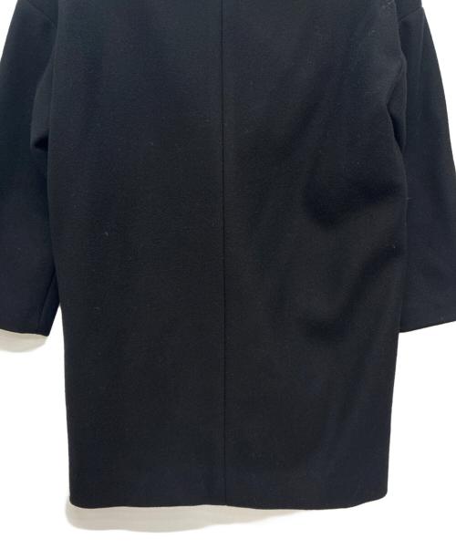 1er Arrondissement（プルミエ アロンディスモン）1er Arrondissement (プルミエ アロンディスモン) カシミヤ2重メルトンショールカラーコート ブラック サイズ:36の古着・服飾アイテム