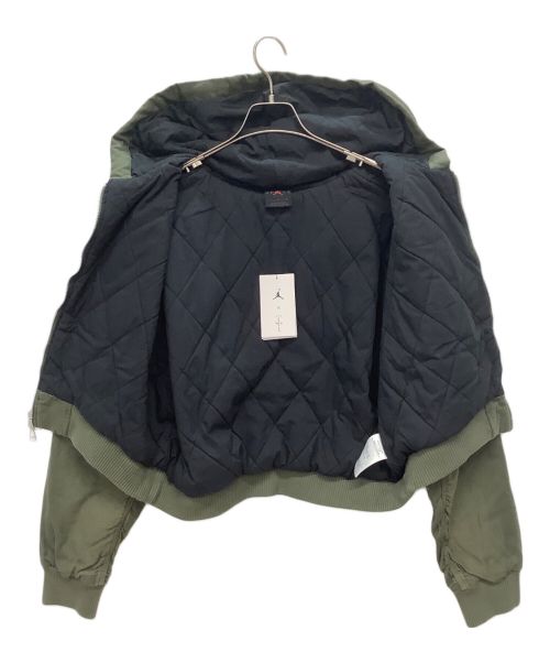 NIKE（ナイキ）NIKE (ナイキ) Travis Scott (トラヴィス スコット) キャンバスジャケット オリーブ サイズ:XLの古着・服飾アイテム