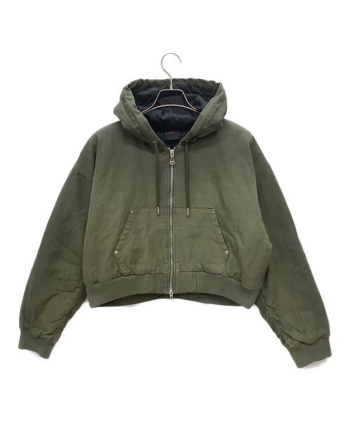 NIKE（ナイキ）NIKE (ナイキ) Travis Scott (トラヴィス スコット) キャンバスジャケット オリーブ サイズ:XLの古着・服飾アイテム